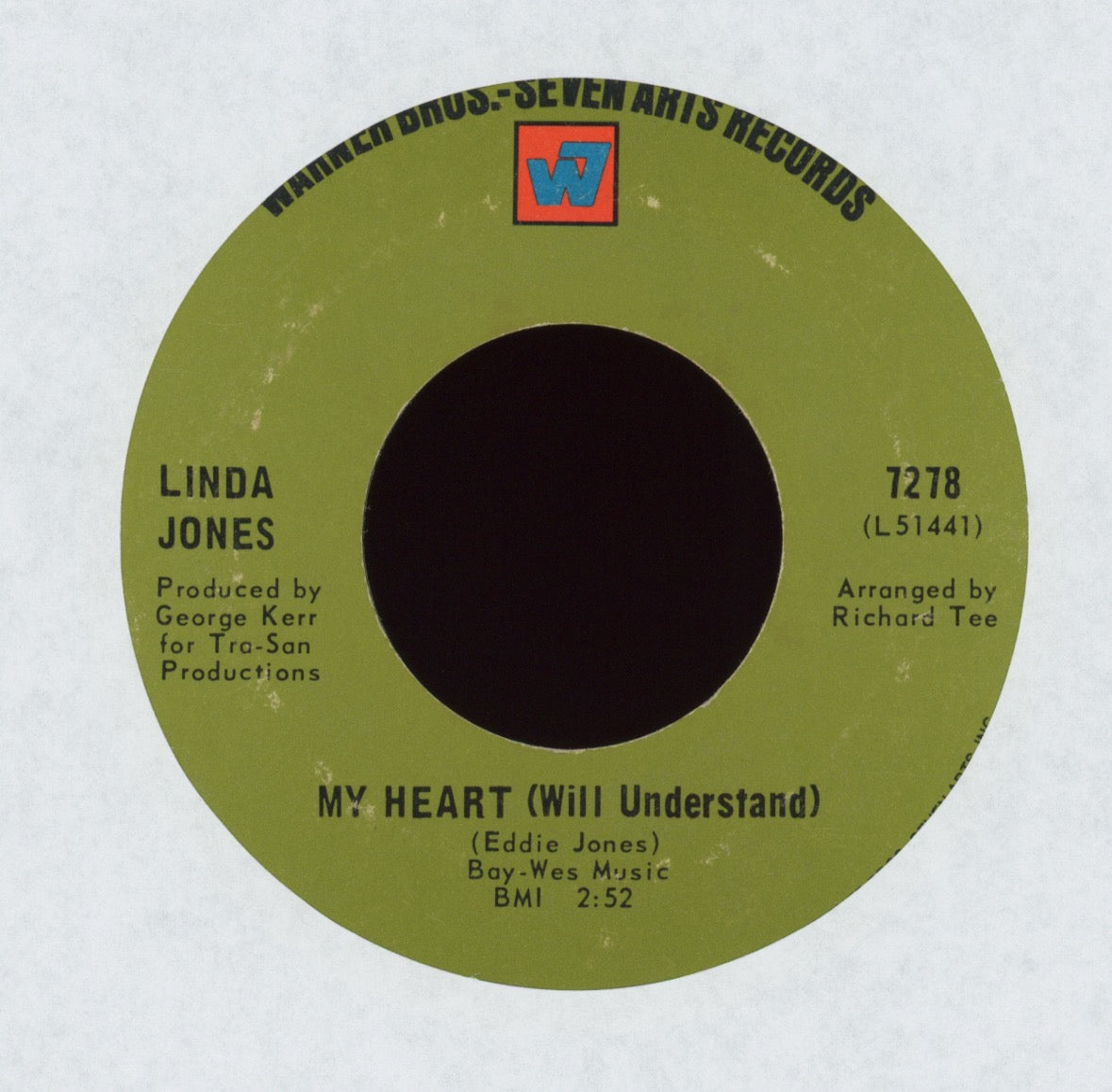Linda Jones - I Just Can't Live My Life on WB