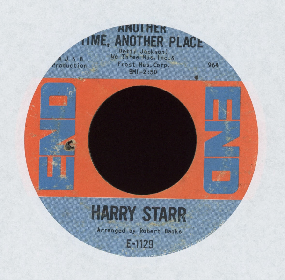 Harry Starr - Another Time, Another Place on End