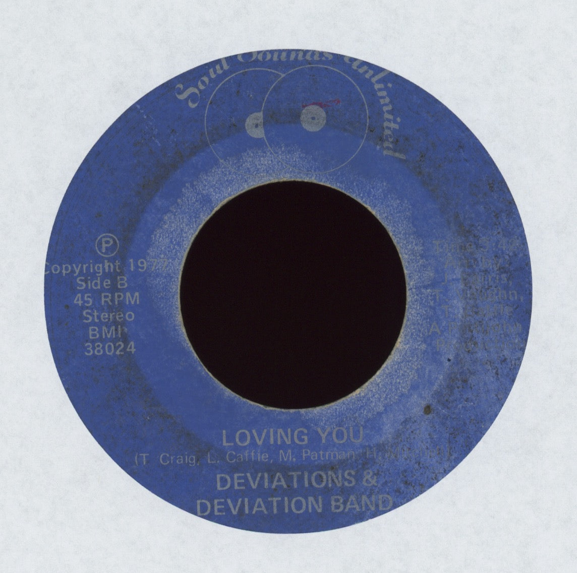 Deviations & Deviation Band - Loving You on Soul Sounds Unlimited