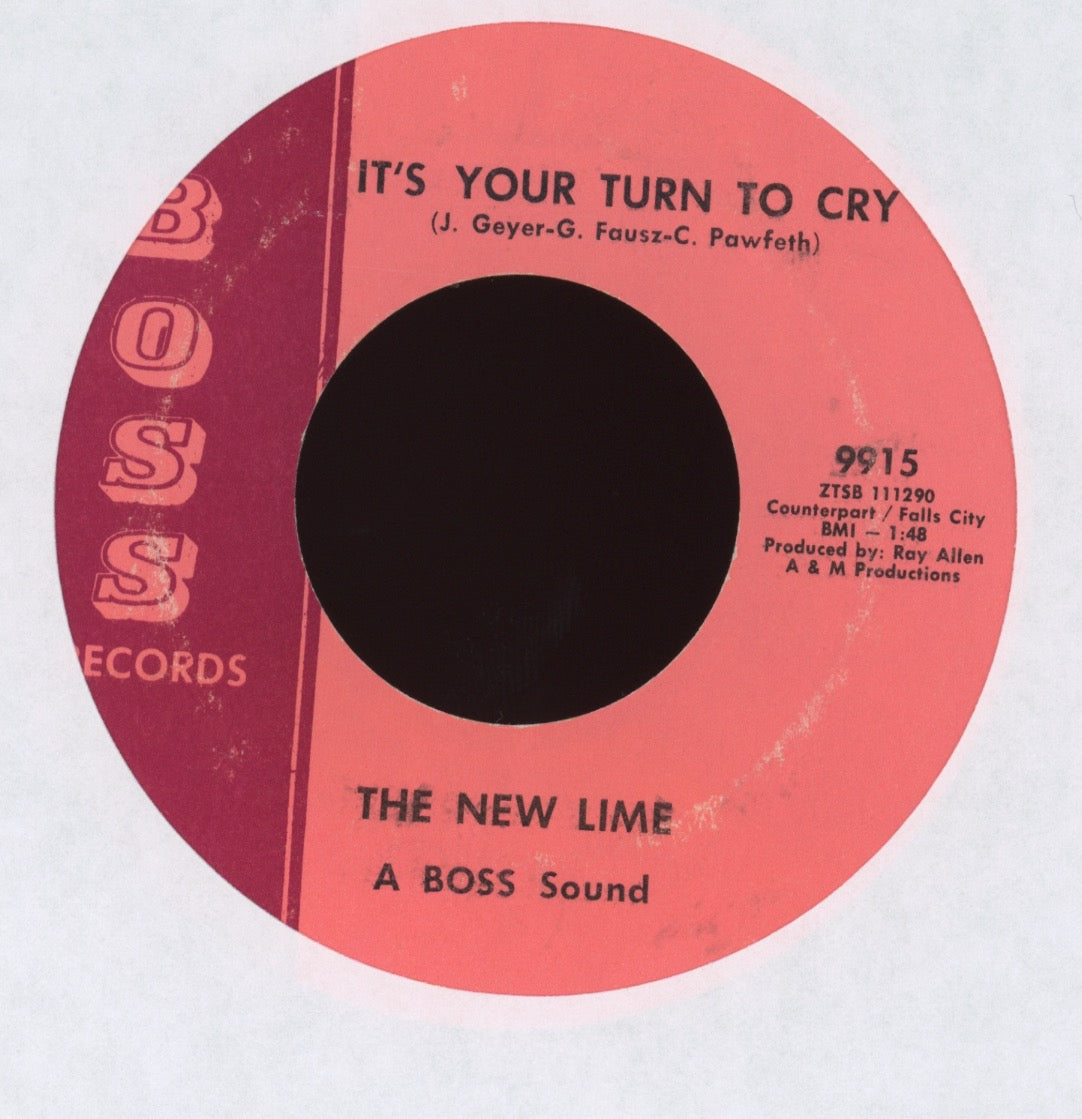 The New Lime - It's Your Turn To Cry on Boss