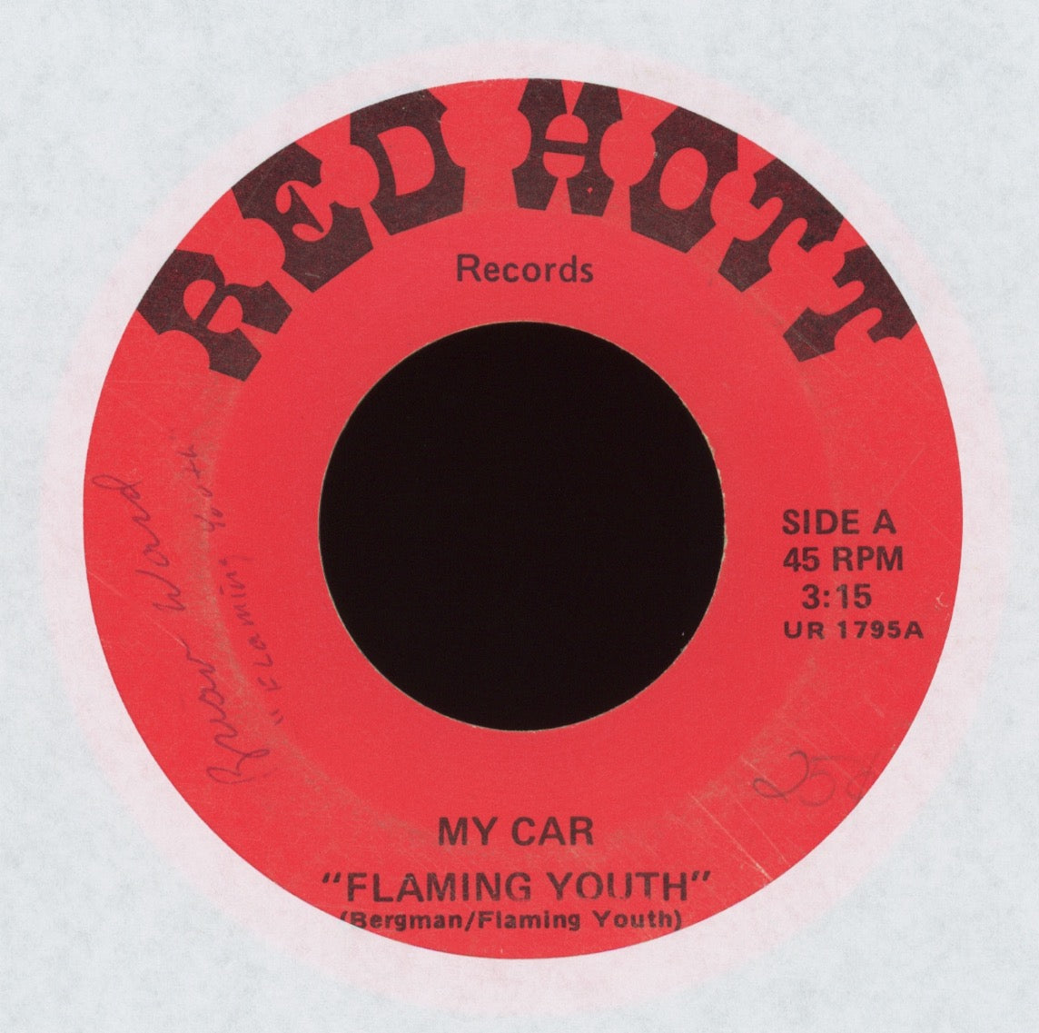 Flaming Youth - My Car on Red Hott