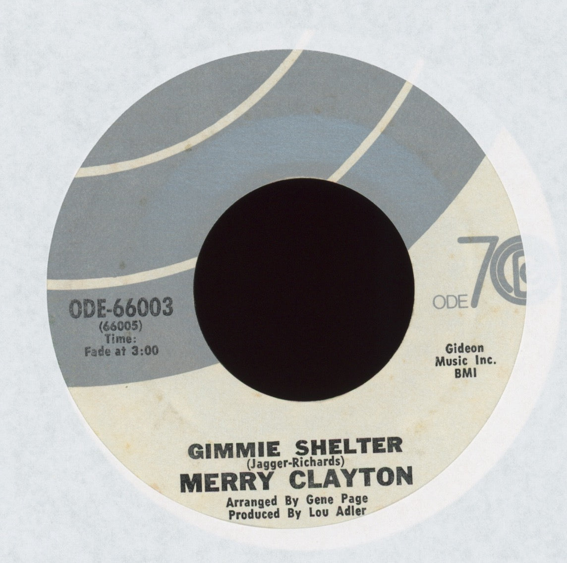 Merry Clayton - Gimmie Shelter on Ode