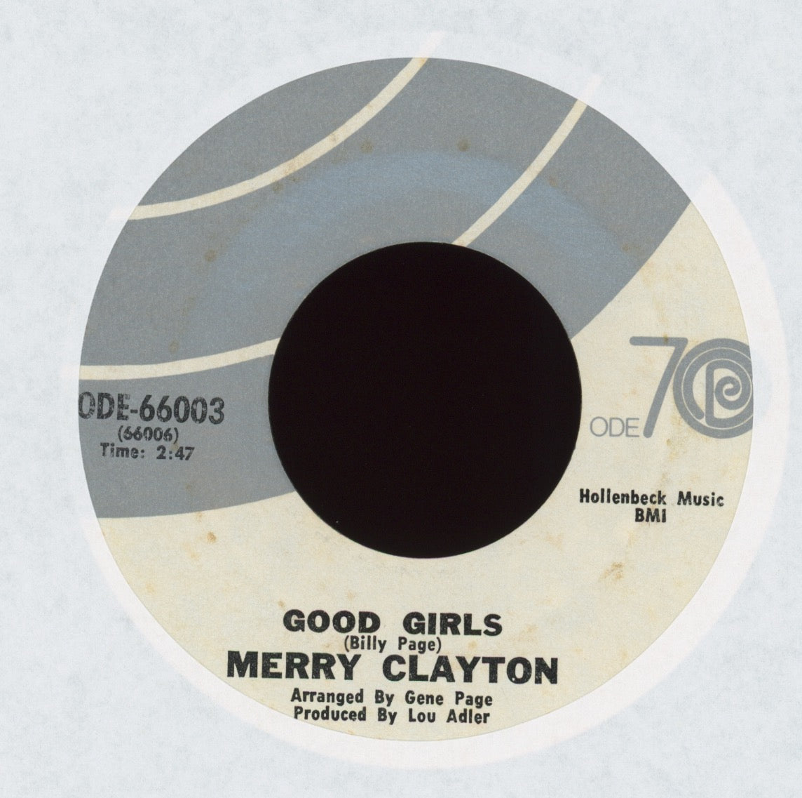 Merry Clayton - Gimmie Shelter on Ode