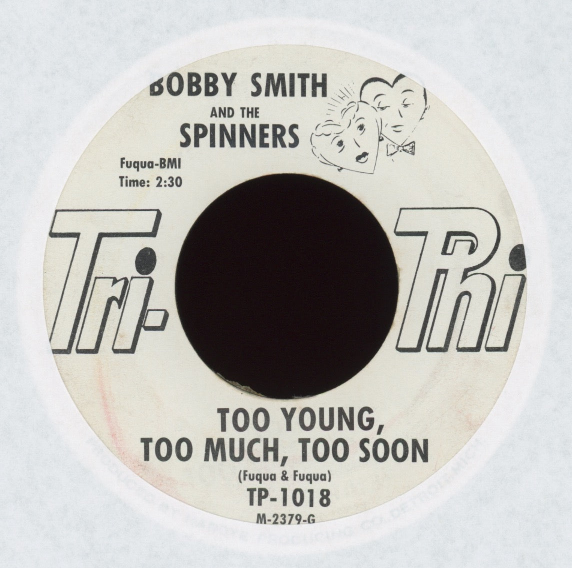 Bobbie Smith - Too Young, Too Much, Too Soon on Tri Phi Promo