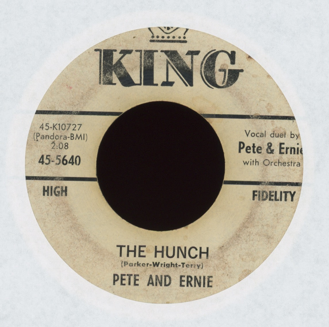 Pete And Ernie - The Hunch on King Promo