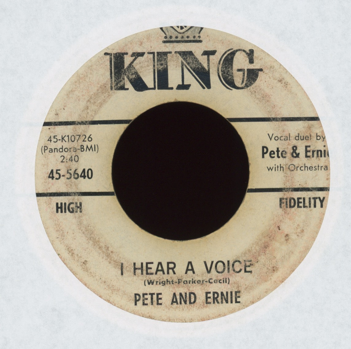 Pete And Ernie - The Hunch on King Promo