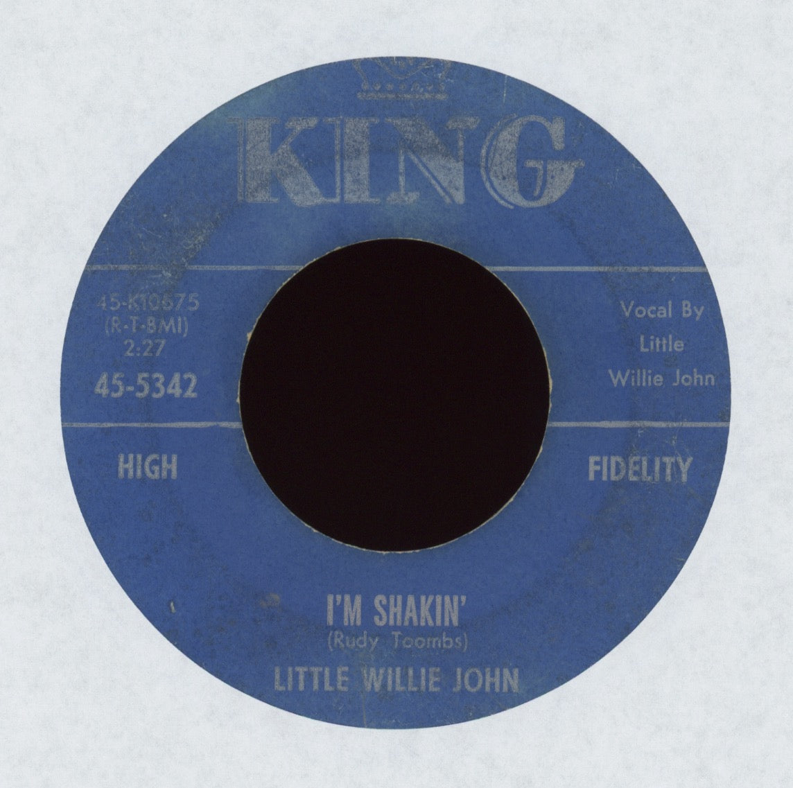 Little Willie John -  I'm Shakin' / A Cottage For Sale on King