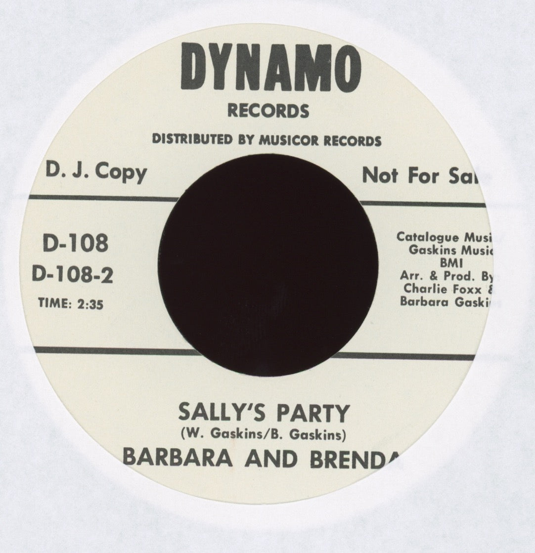 Barbara And Brenda - Never Love A Robin on Dynamo Promo