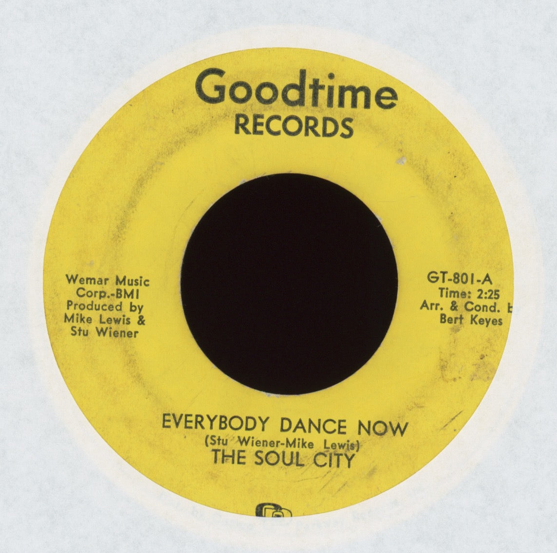 The Soul City - Everybody Dance Now on Goodtime
