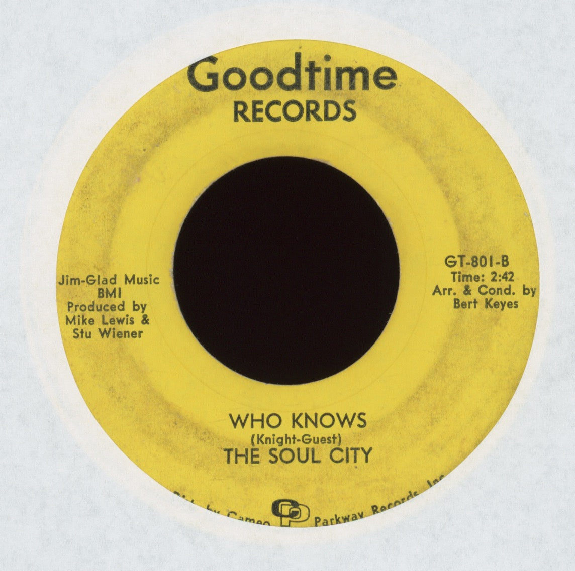 The Soul City - Everybody Dance Now on Goodtime