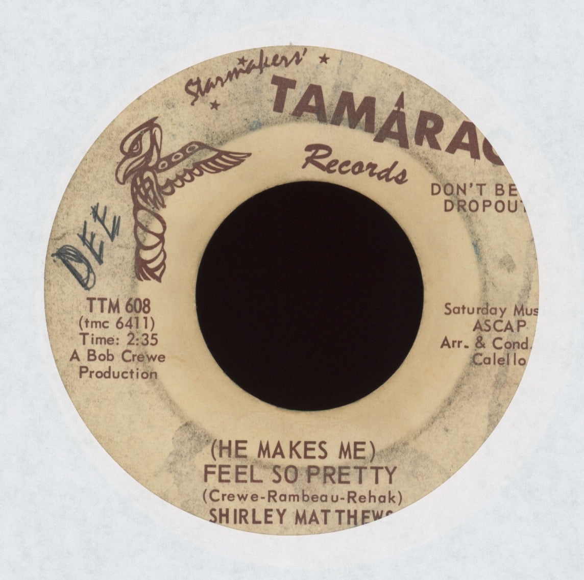 Shirley Matthews - (He Makes Me) Feel So Pretty on Tamarac