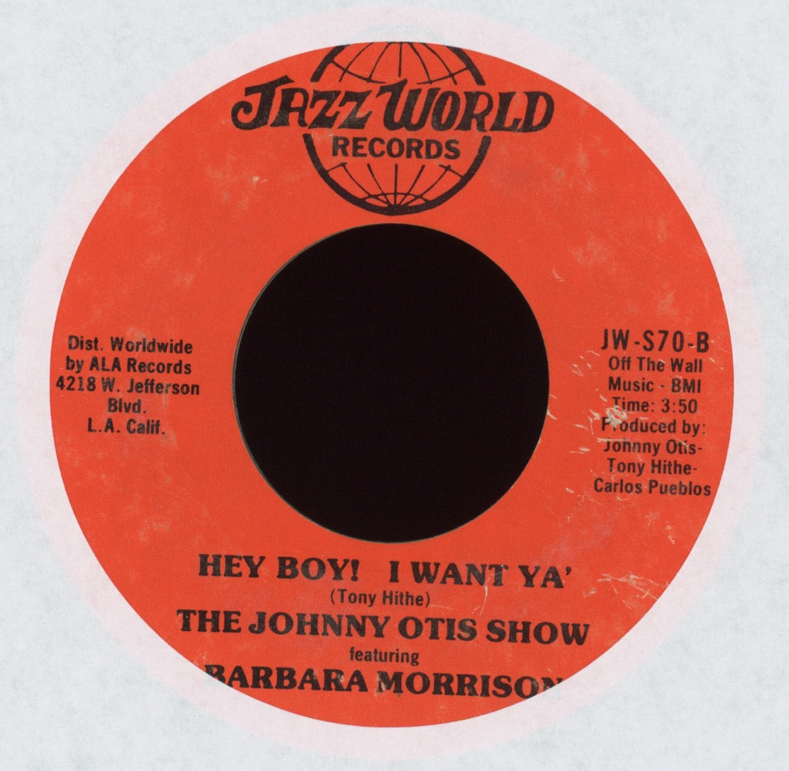 The Johnny Otis Show - Hey Boy! I Want Ya' on Jazz World