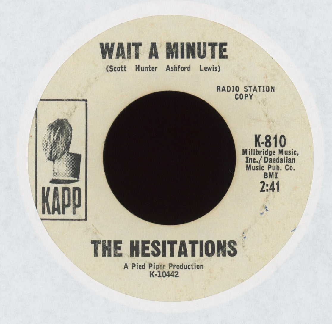 The Hesitations - Soul Kind Of Love on Kapp Promo