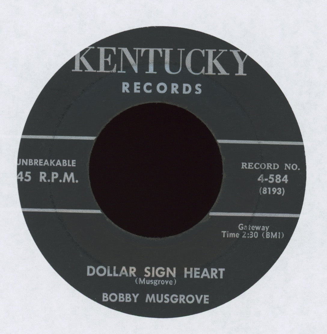 Bobby Musgrove - Dollar Sign Heart on Kentucky