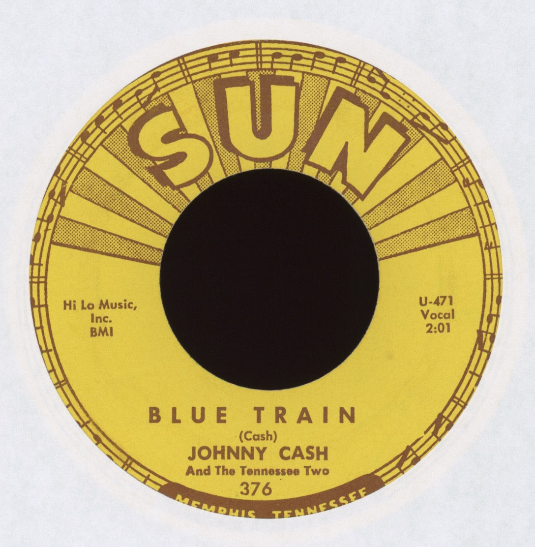 Johnny Cash & The Tennessee Two - Blue Train on Sun