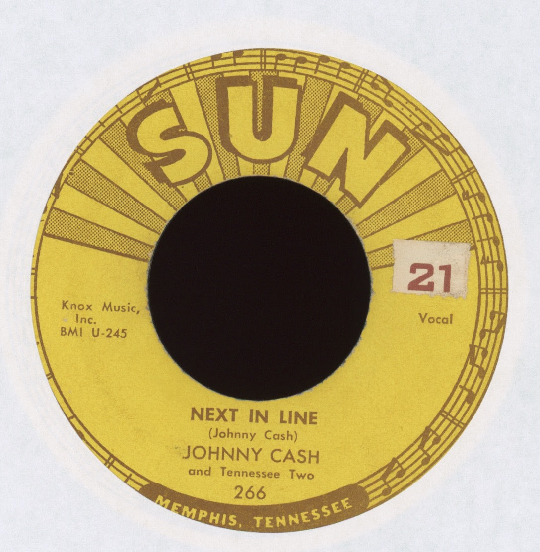 Johnny Cash & The Tennessee Two - Next In Line on Sun