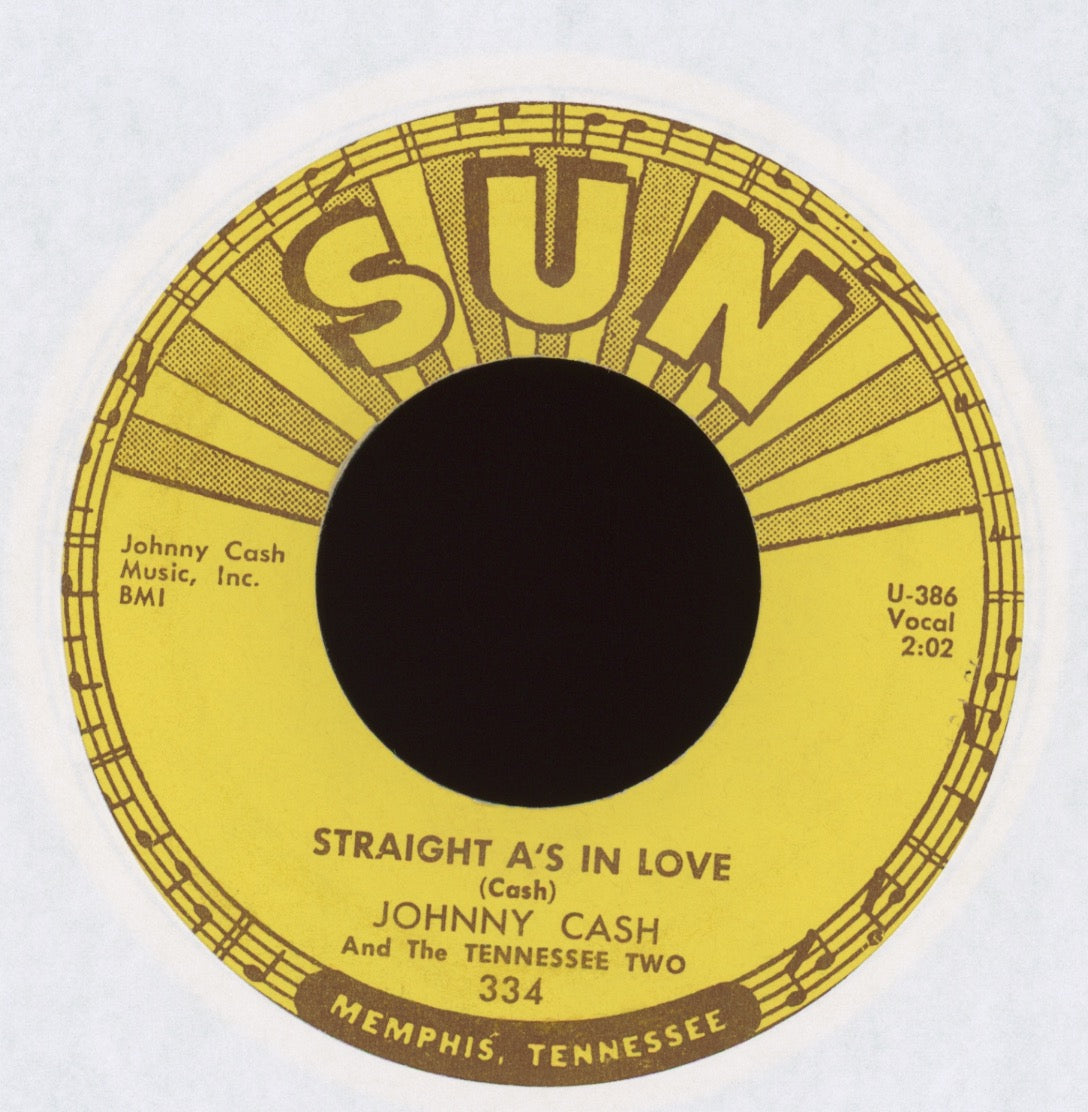 Johnny Cash & The Tennessee Two - Straight A's In Love on Sun