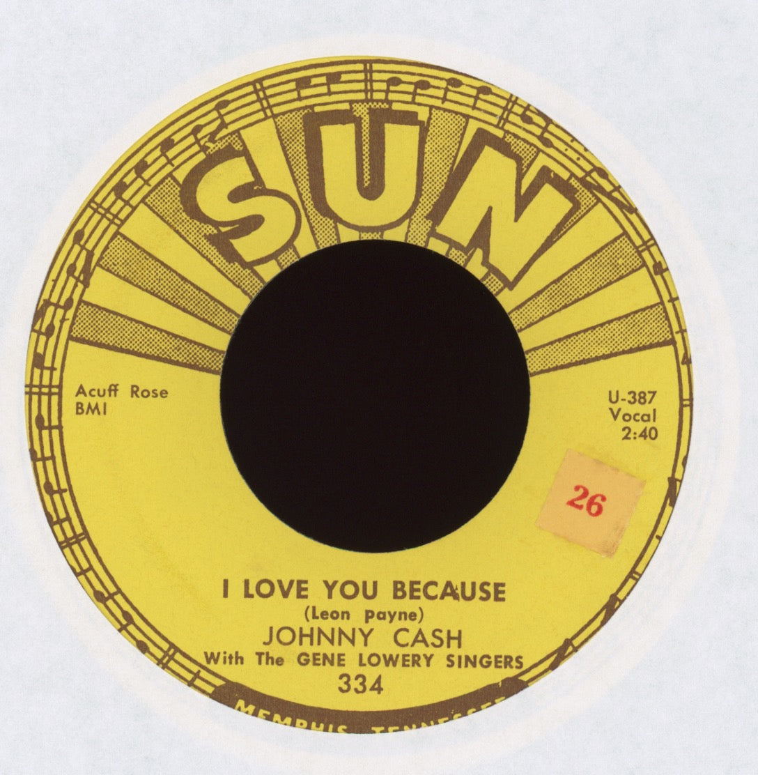 Johnny Cash & The Tennessee Two - Straight A's In Love on Sun