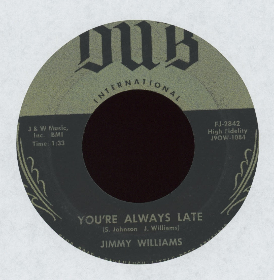 Jimmy Williams - You're Always Late on Dub