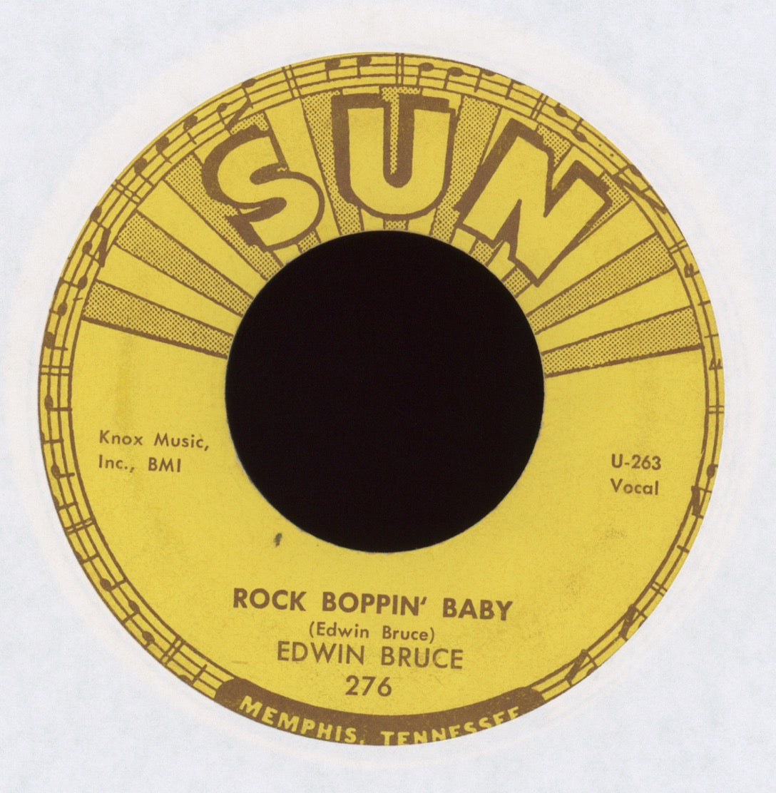 Edwin Bruce - Rock Boppin' Baby on Sun