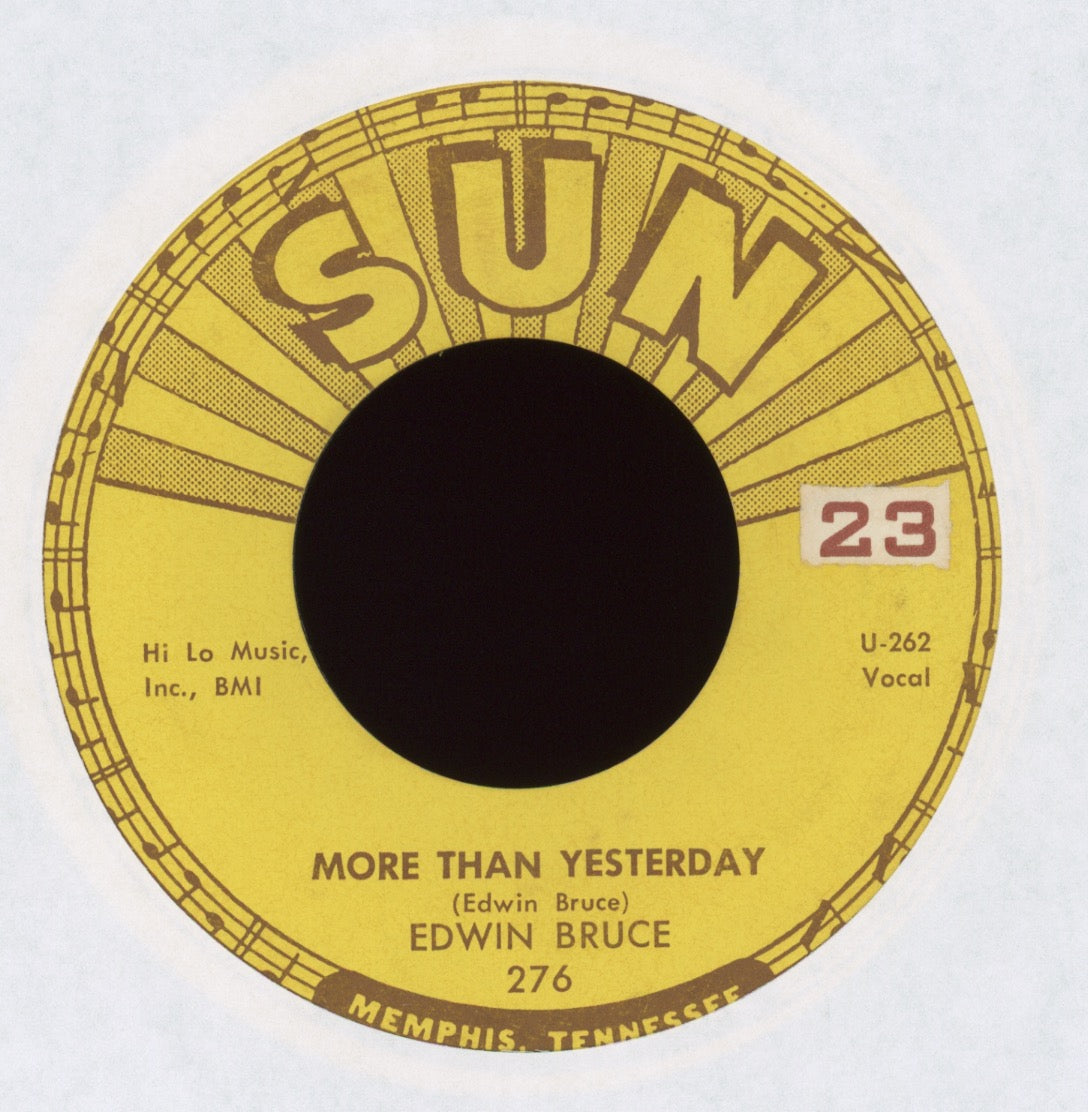 Edwin Bruce - Rock Boppin' Baby on Sun