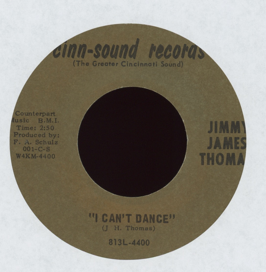 Jimmy James Thomas - I Can't Dance on Cinn Sound