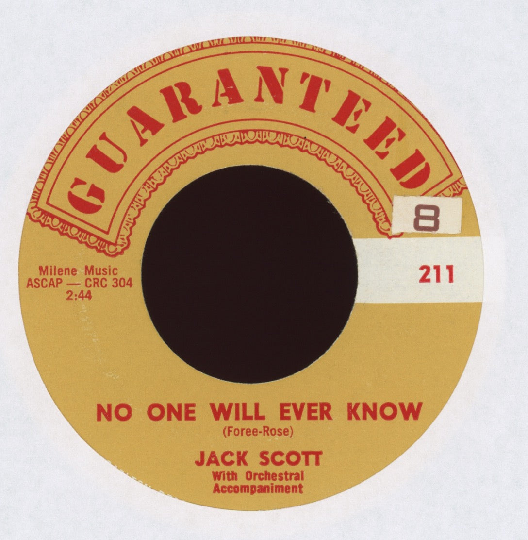 Jack Scott - Go Wild Little Sadie on Guaranteed