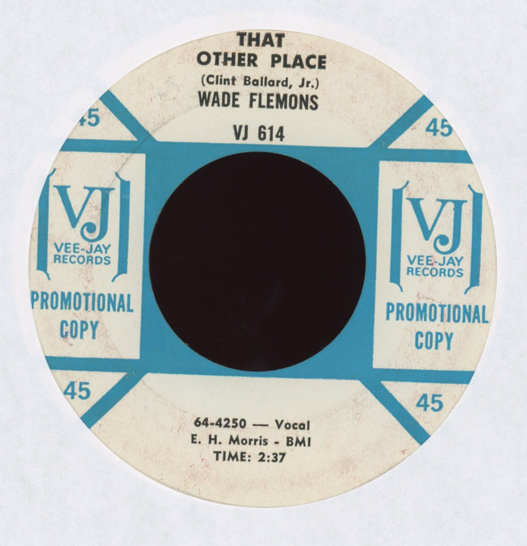 Wade Flemons - That Other Place on Vee Jay Promo