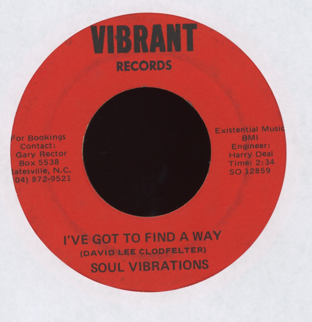 Soul Vibrations - The Dump / I've Got To Find A Way on Vibrant