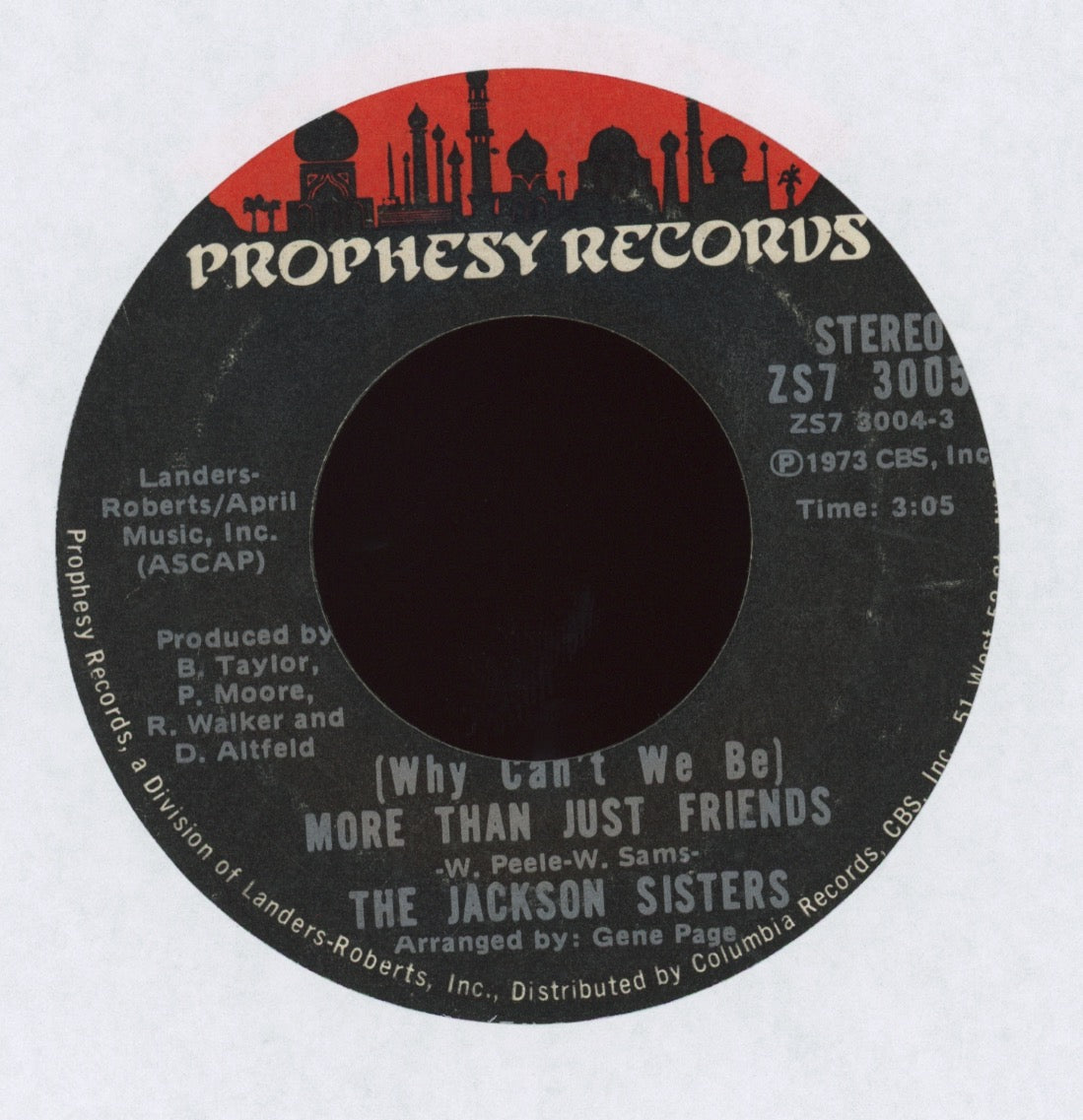Jackson Sisters - I Believe In Miracles on Prophesy