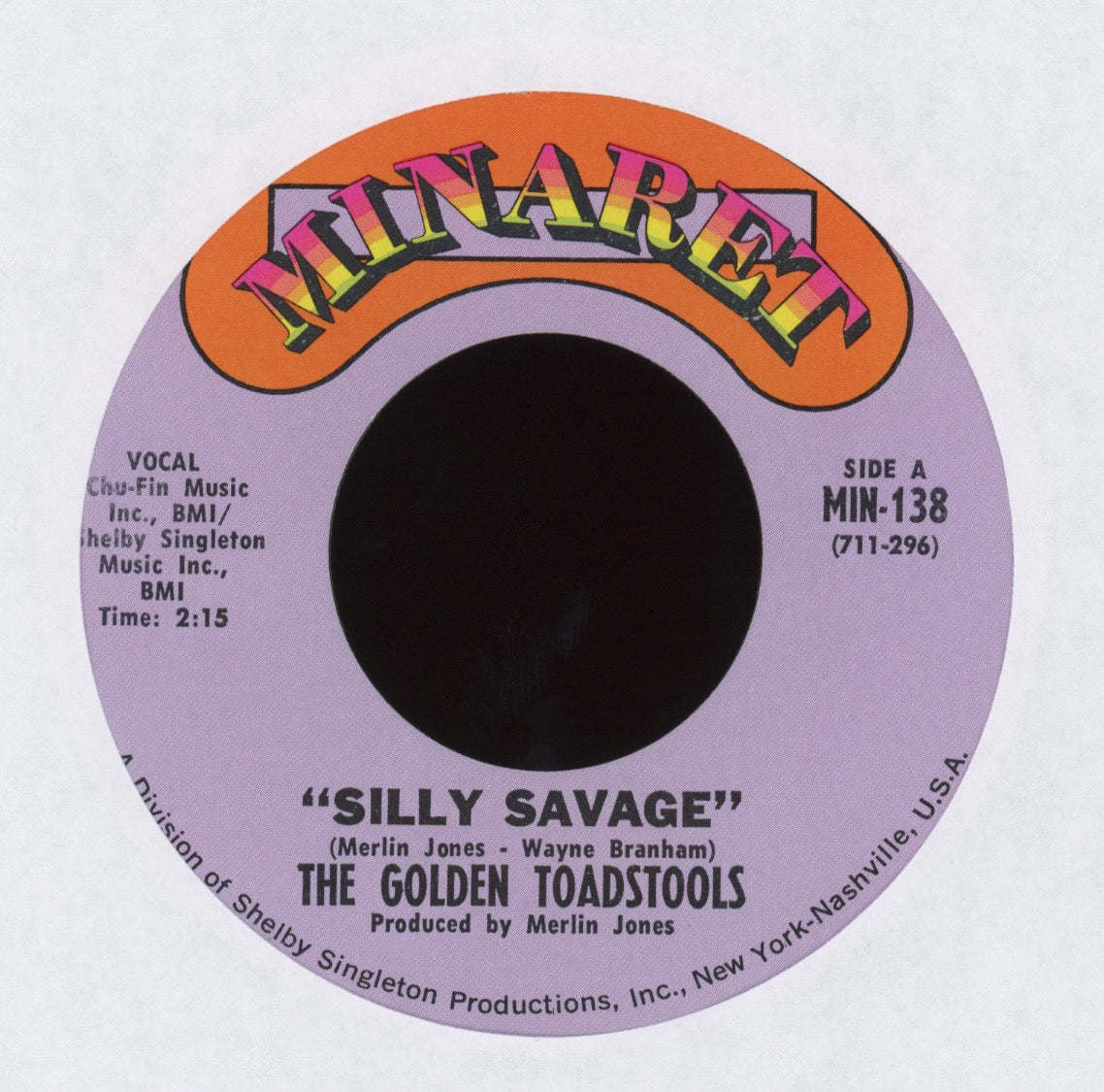The Golden Toadstools - Silly Savage on Minaret