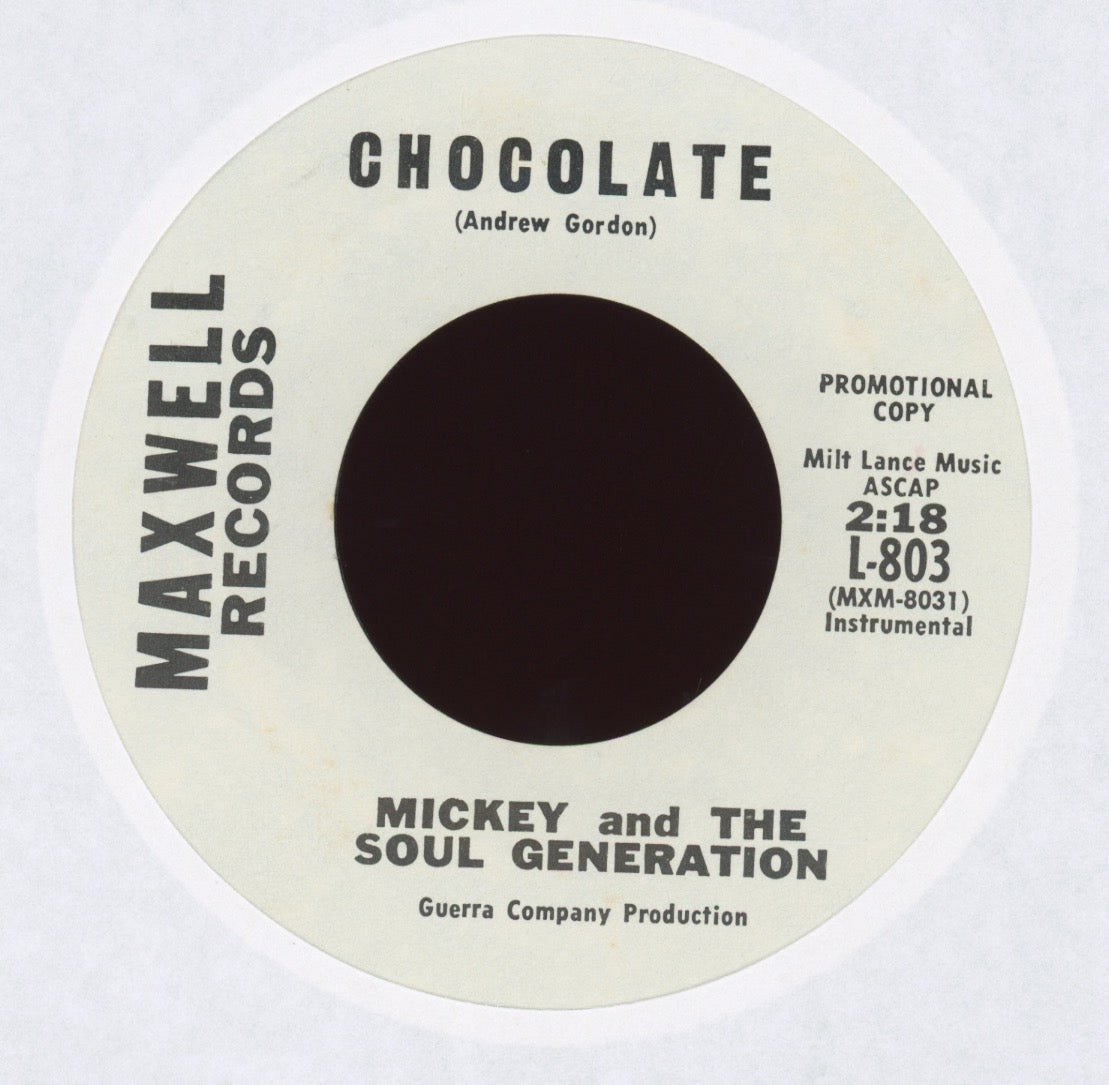 Mickey & The Soul Generation - Iron Leg/ Chocolate on Maxwell