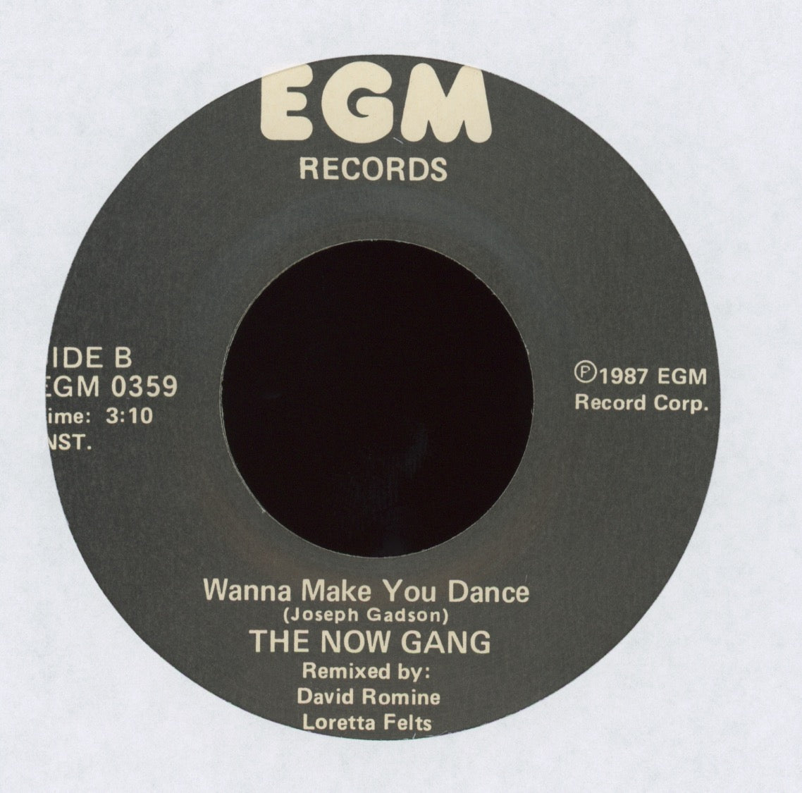 The Now Gang - Wanna Make You Dance on EGM