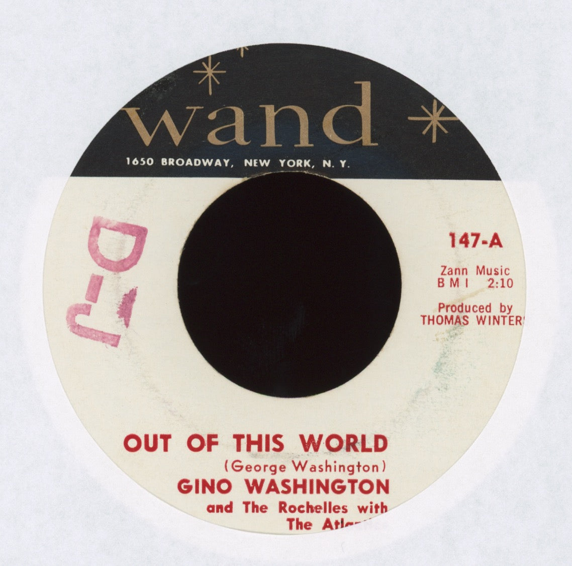 Gino Washington - Out Of This World on Wand