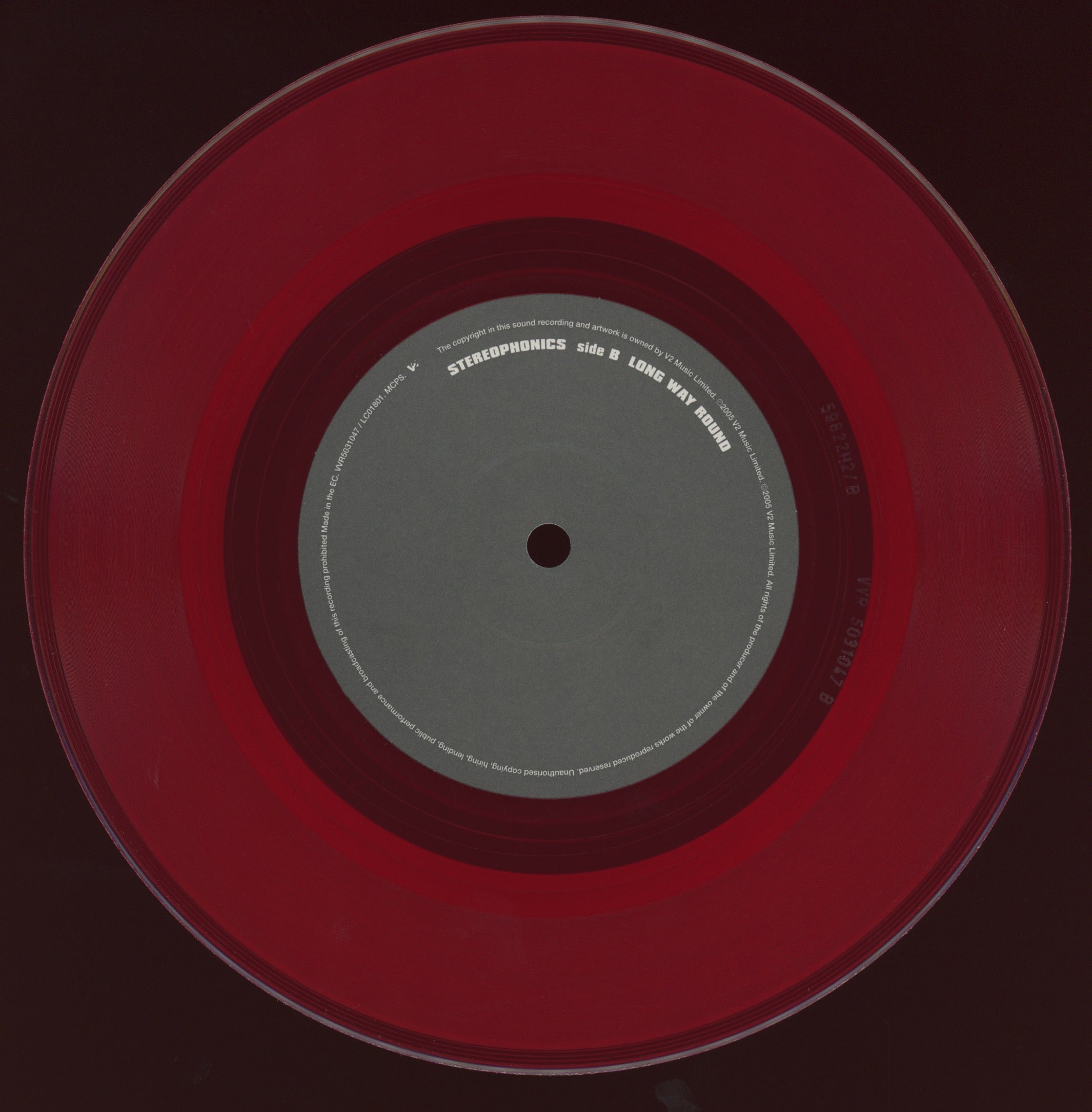 Stereophonics - Dakota on V2 Red Vinyl