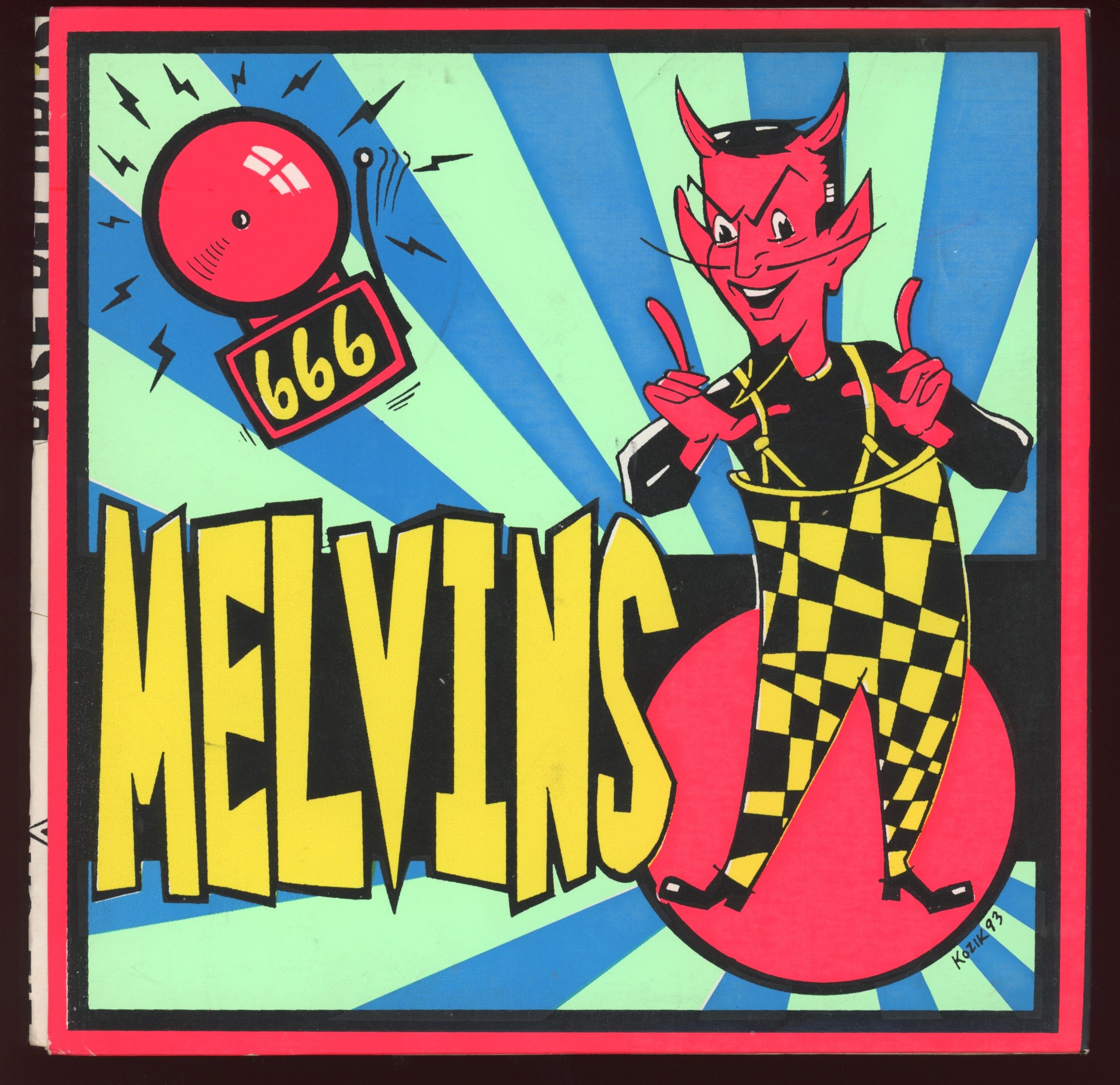Melvins - Hooch on Rise 7" Picture Disc Sealed