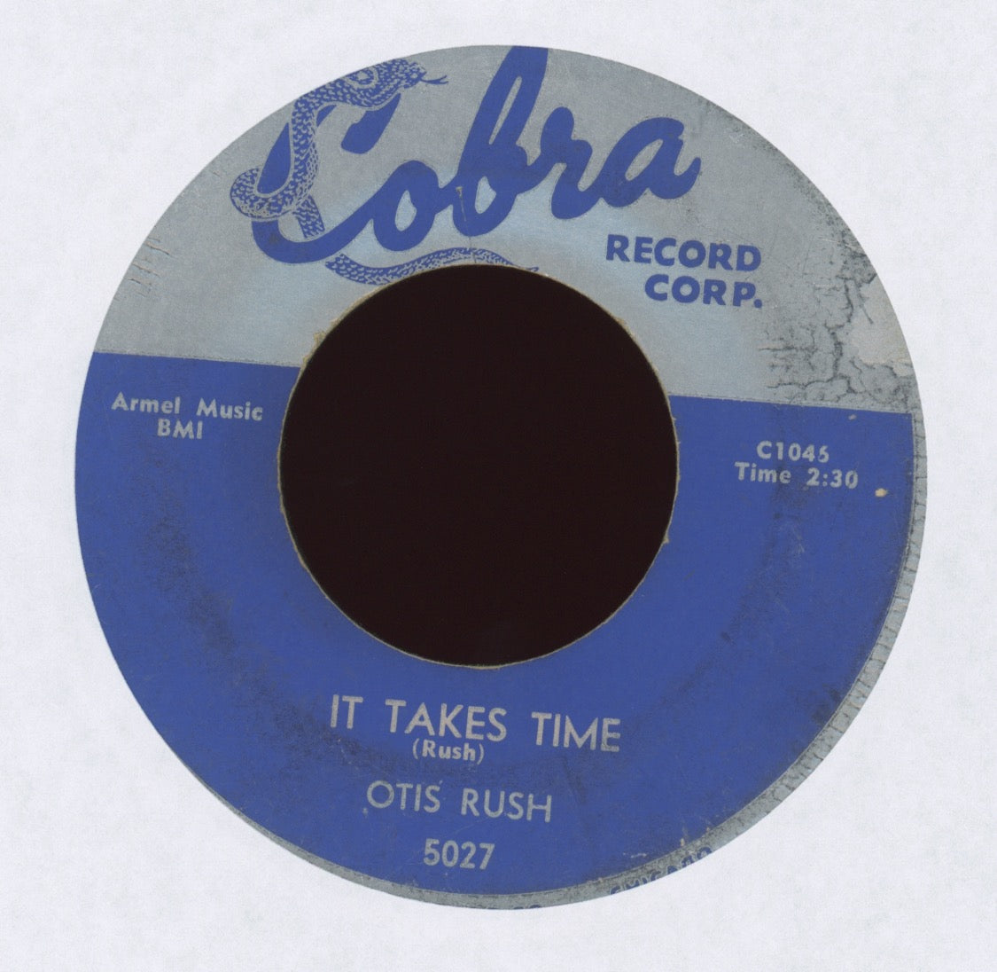 Otis Rush - It Takes Time / Checking On My Baby on Cobra