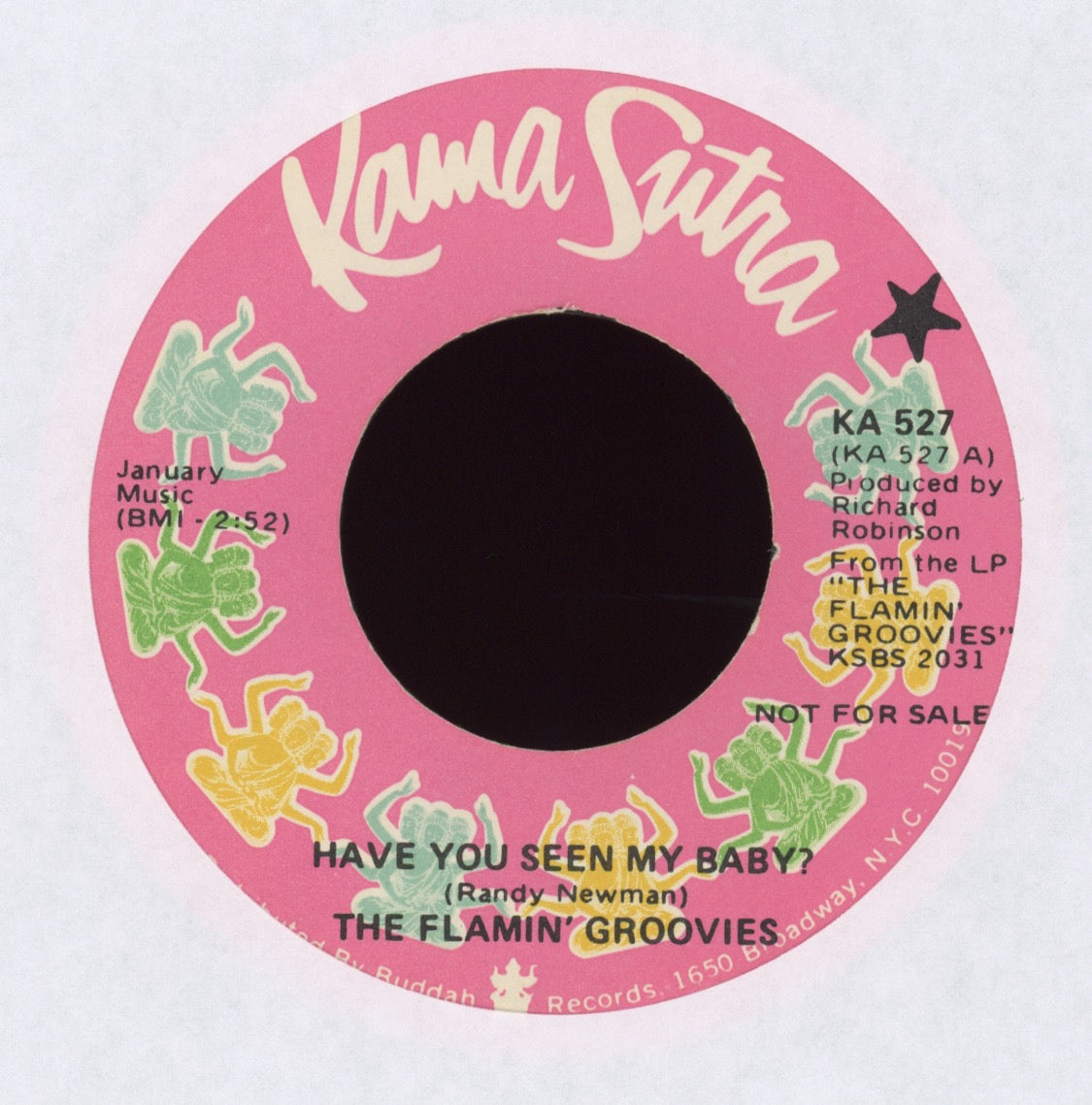 The Flamin' Groovies - Have You Seen My Baby? on Kama Sutra Promo
