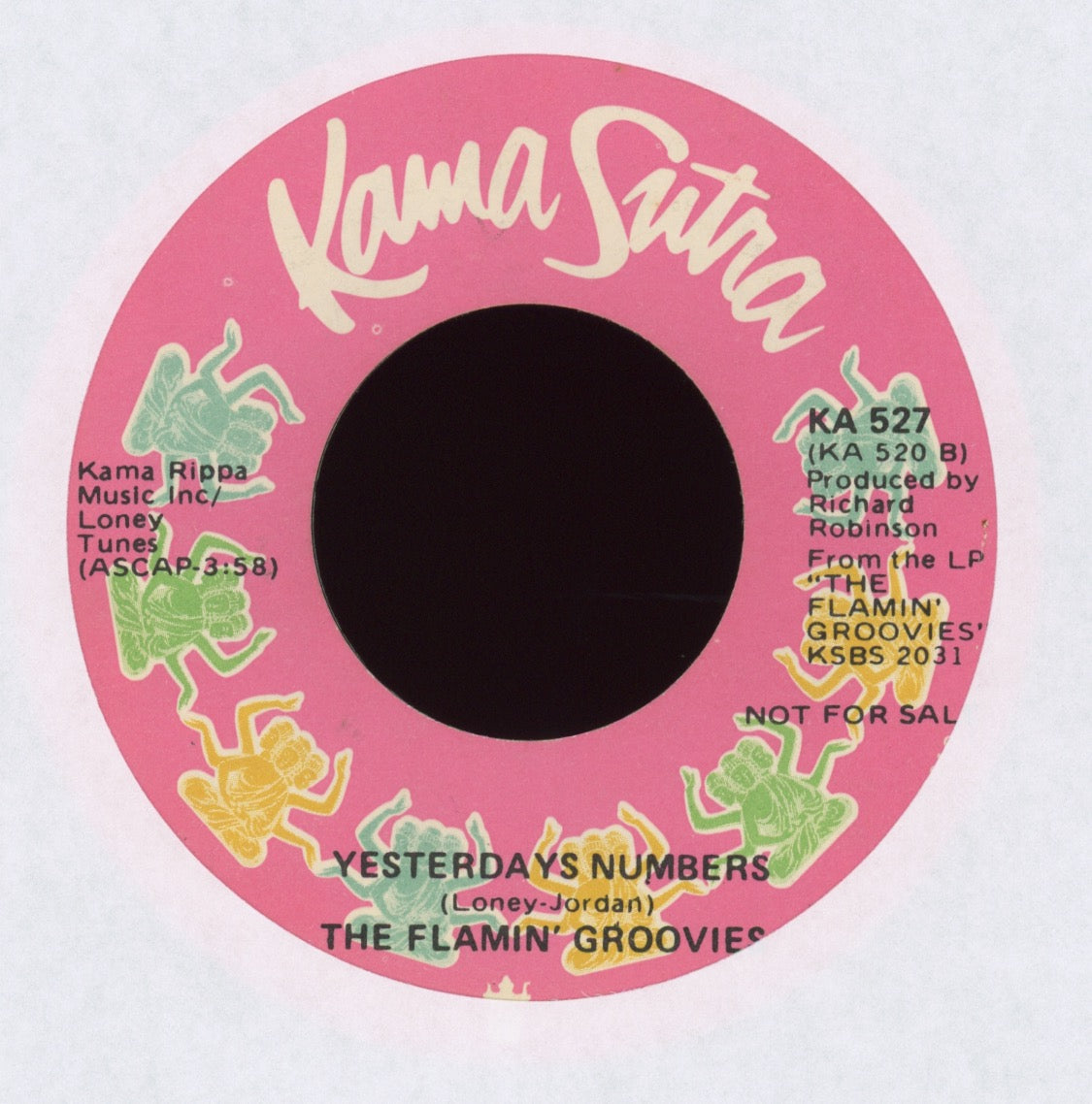 The Flamin' Groovies - Have You Seen My Baby? on Kama Sutra Promo