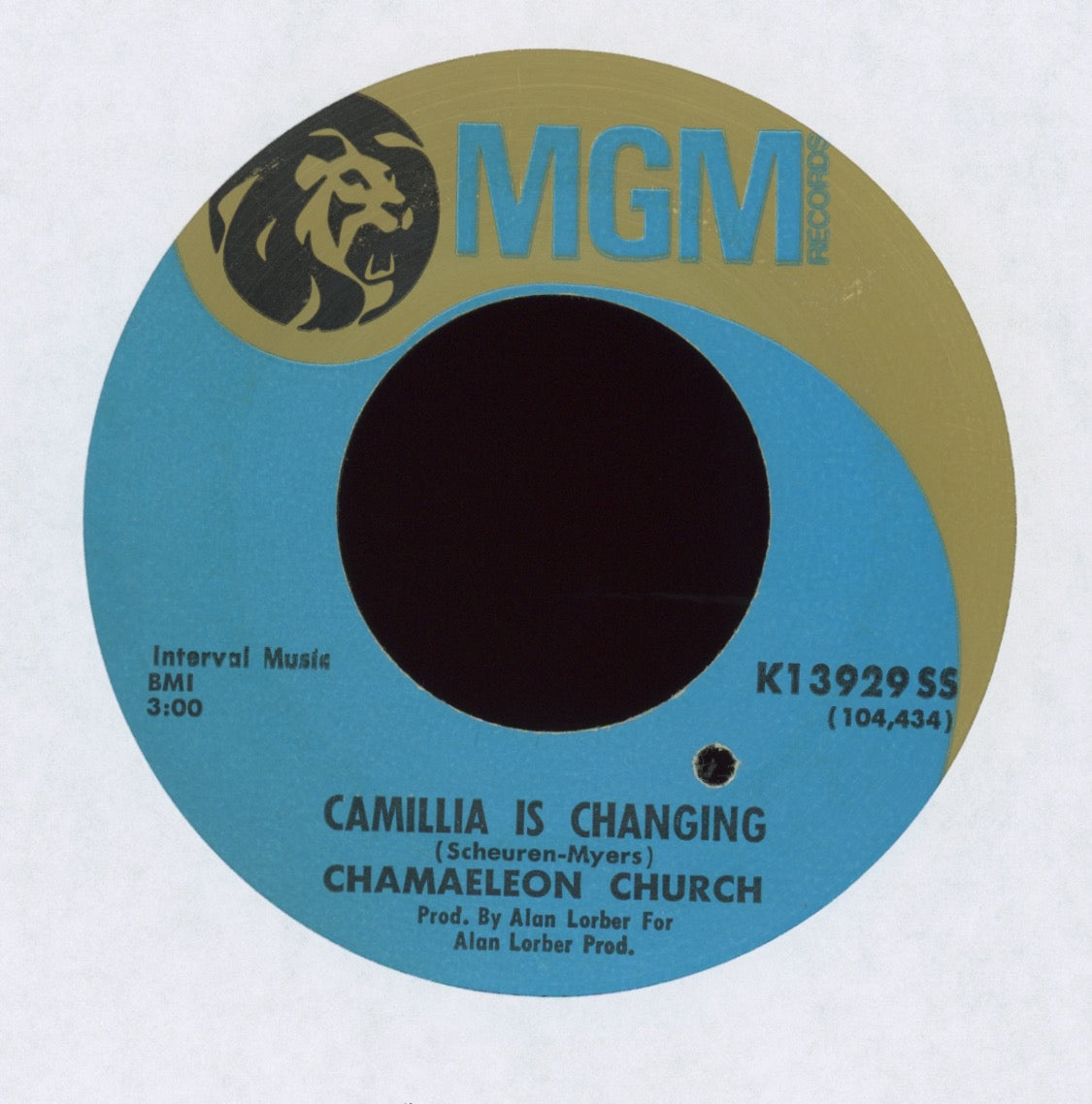Chamaeleon Church - Camilla Is Changing on MGM