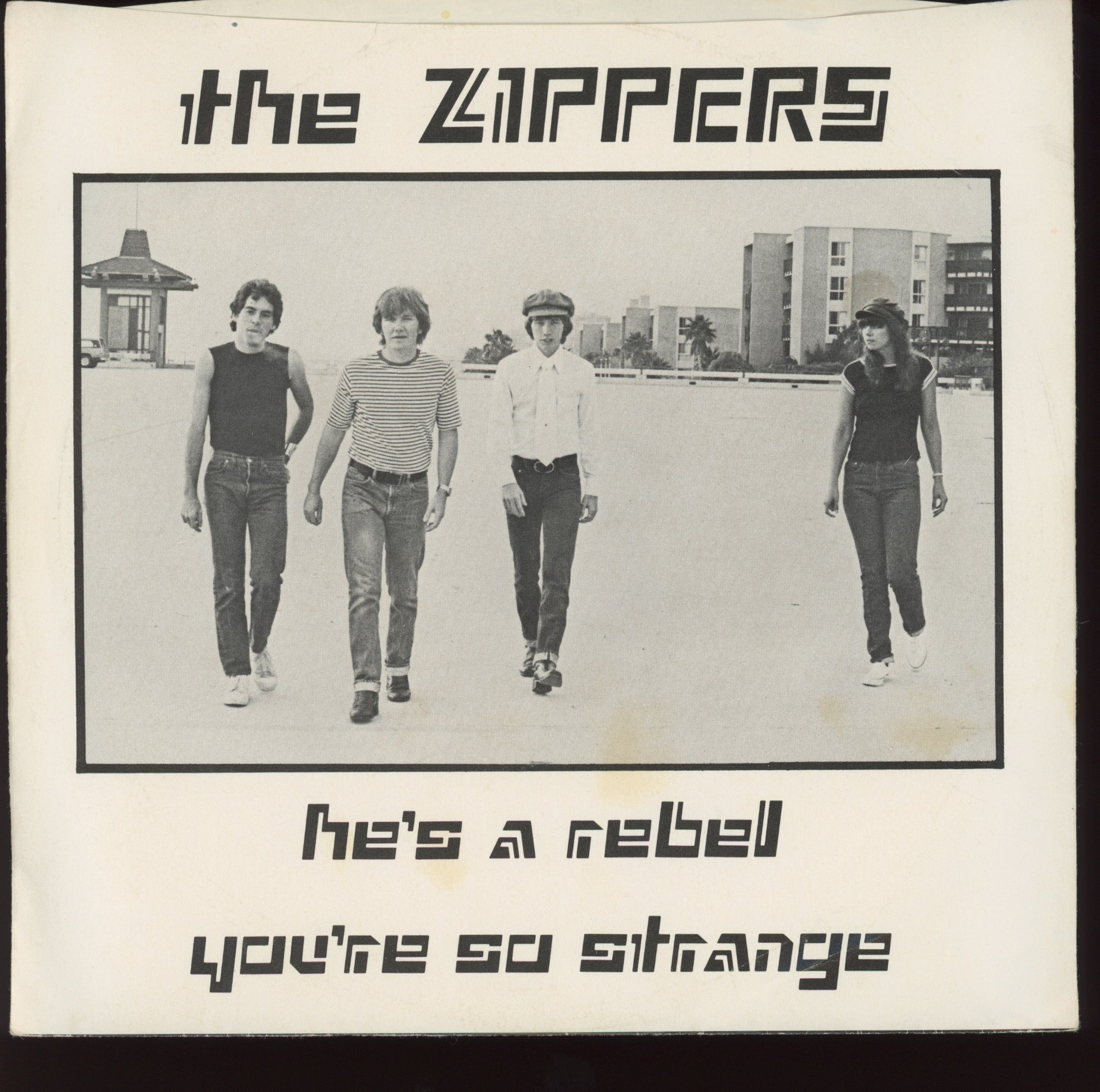 The Zippers - He's A Rebel / You're So Strange on Back Door Man