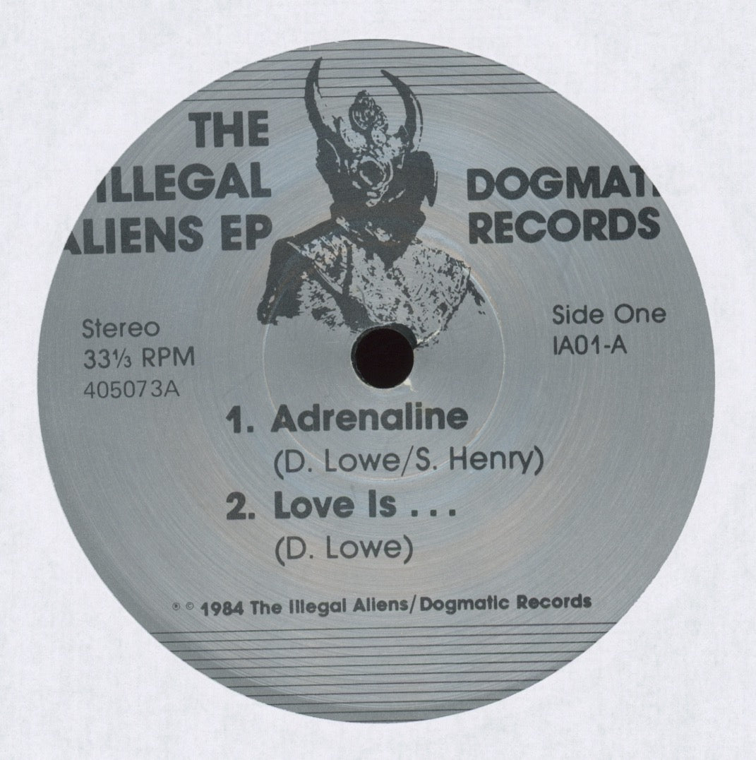 The Illegal Aliens - The Illegal Aliens on Dogmatic 7" EP