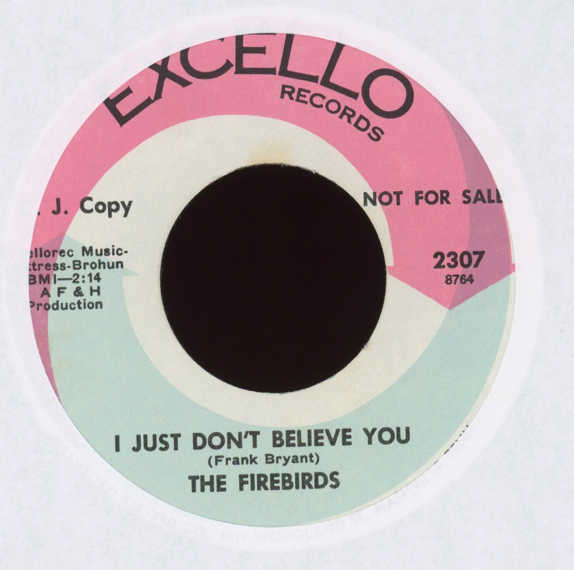 The Firebirds - Soul Sonata on Excello Promo