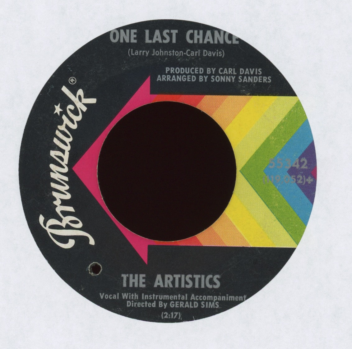 The Artistics - The Chase Is On on Brunswick