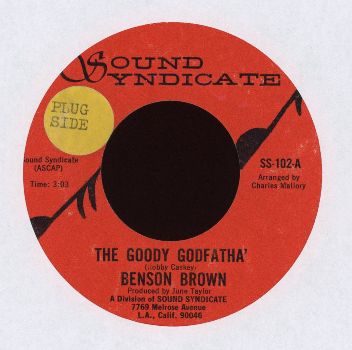 Benson Brown - The Goody Godfatha on Sound Syndicate