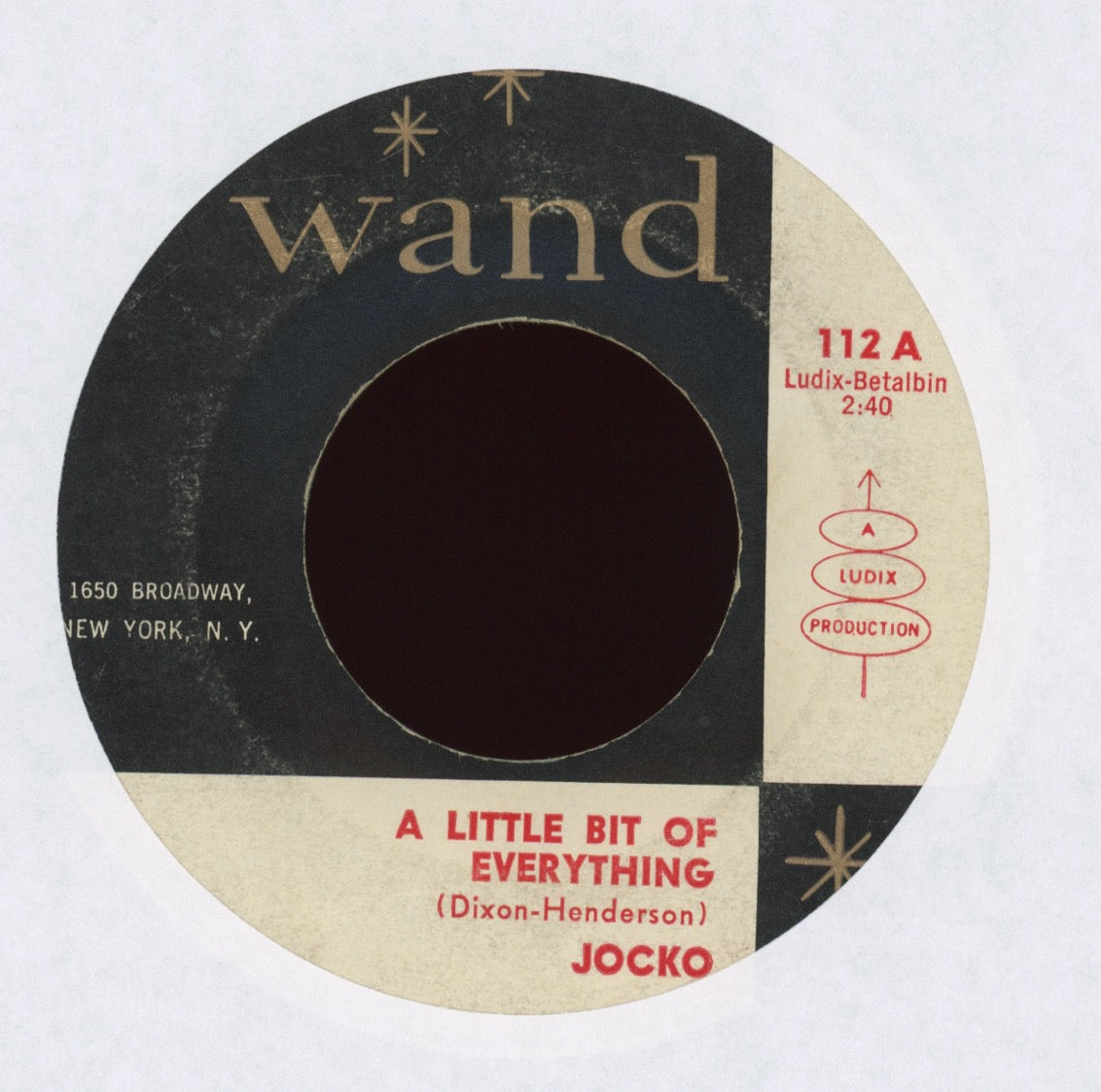 Jocko - A Little Bit Of Everything / Blast Off To Love on Wand