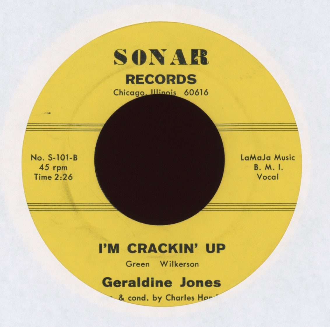 Geraldine Jones - I'm Cracking Up on Sonar