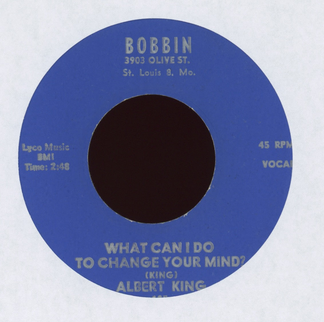 Albert King - I Get Evil on Bobbin