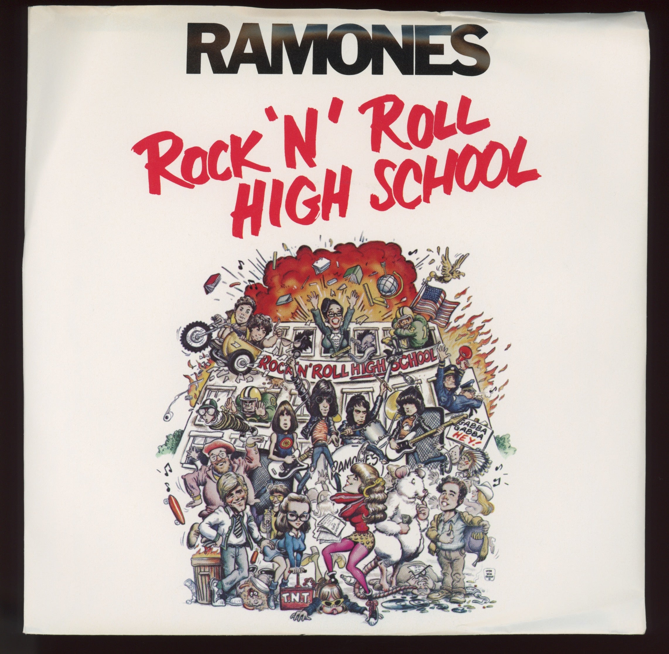 Ramones - Rock 'N' Roll High School on Sire Promo