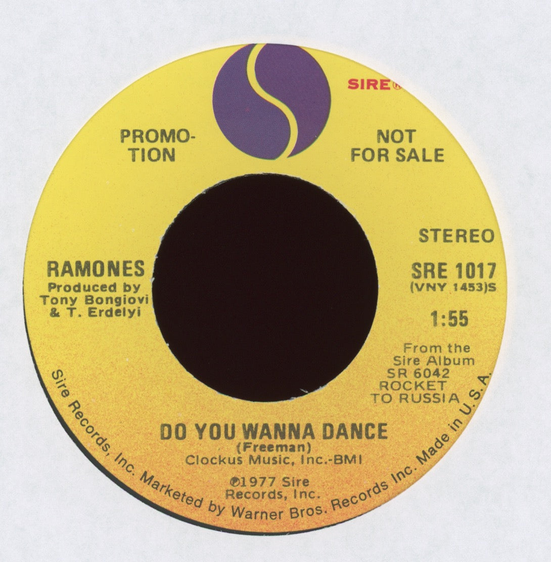 Ramones - Do You Wanna Dance? on Sire Promo